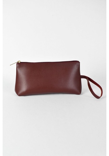 Biriz Kadın Makyaj Çantası - Bordo