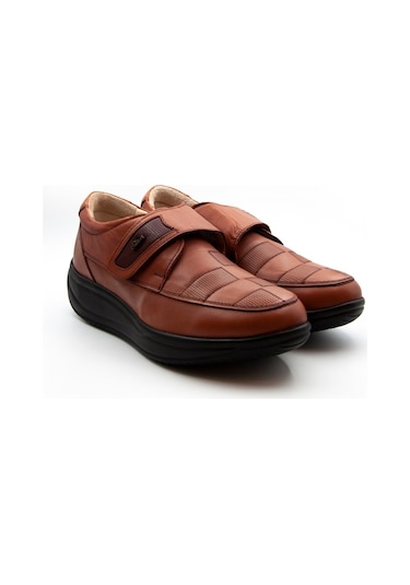 Dr.Comfort Ortopedik Cırtlı Kadın Ayakkabı Dr.5012 Taba