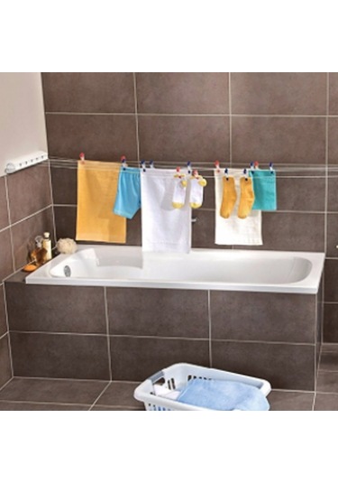 Sones Yaylı Otomatik Geri Çekilebilir Çamaşır Askısı Kurutma Askısı Havlu Askısı, Stil: Dört Kablolu Diğer