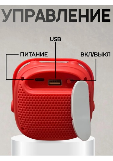 Ruomı Kablosuz Bluetooth Hoparlör Led Aydınlatmalı 241549633