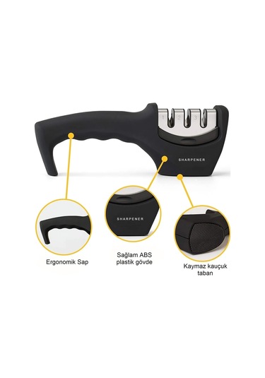 Profesyonel Bıçak Bileyici Sm-015 Asorti