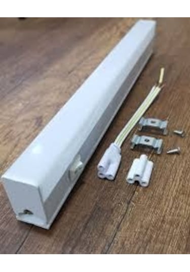 NOAS T5 Led Tüp Butonlu Kasalı Floresan Bant Armatür Aydınlatma Beyaz