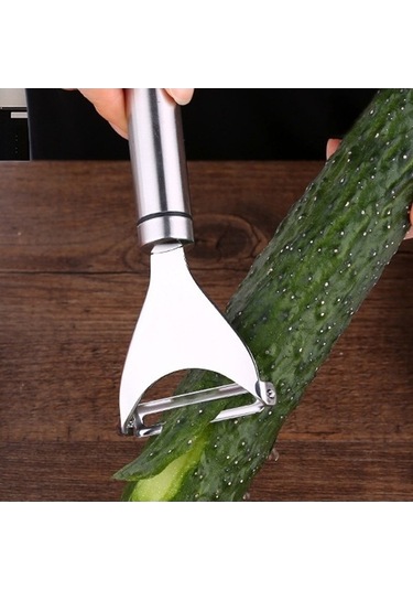 Ulzyvf Ssgp Mutfak Aksesuarı, 18,5 Cm Paslanmaz Çelik Sebze Soyucu Diğer