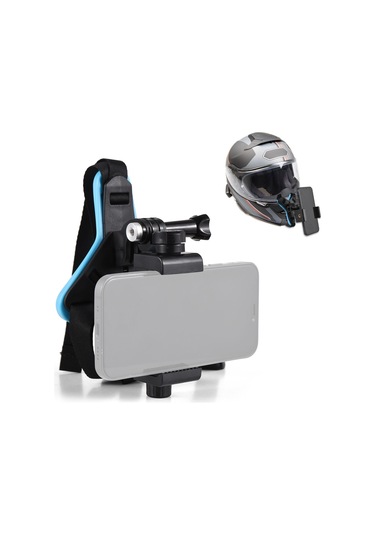 Tenfowee Aksiyon Kamera Ve Telefon Kılıfı İçin Kask Montaj Tutucu - Gopro, Djı, Akaso Uyumlu