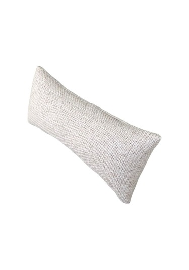 Özer Kutu Süet Orta Boy Yastık Düzenleyici Hasır Keten Bileklik & Saat Ve Kelepçe 8x17 Cm