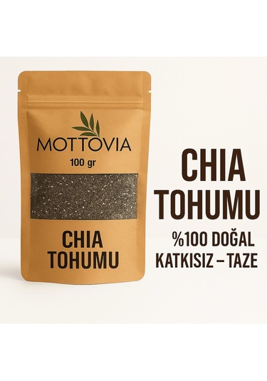 Chia Tohumu 100 Gr Orijinal, Katkısız, Elenmiş
