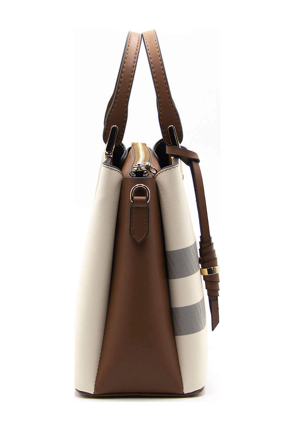 Silver Polo Kadın El Ve Çapraz Çanta 969 Krem - Taba