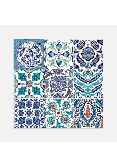 Tink Çini 019 Karma Desenli Pvc Karo 30X30 Cm