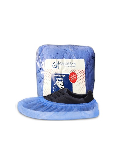 Galoşsan Kaymaz Tela Galoş Mavi 100 Adet