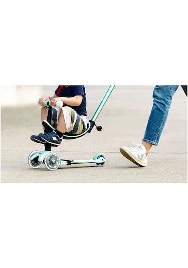 Micro Mini2grow Deluxe Magic 3 Tekerlekli Scooter Led Mint