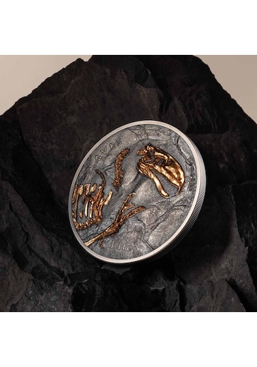 Agakulche Nimravidae Evrimi 2024 1 Ons Gümüş Sikke Coin