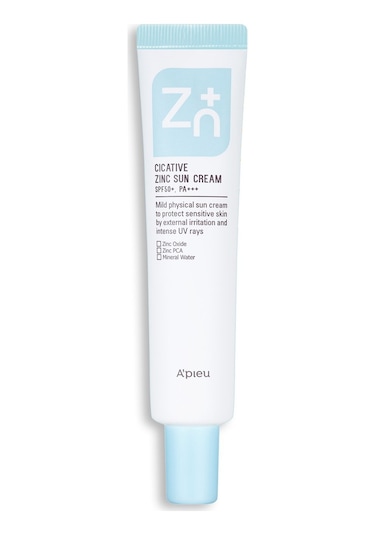 Missha A'PIEU Cicative Zinc Sun Cream SPF50+/PA++++ Çinko İçerikli Mineral Güneş Koruyucu SPF50+/PA++++ 40 G