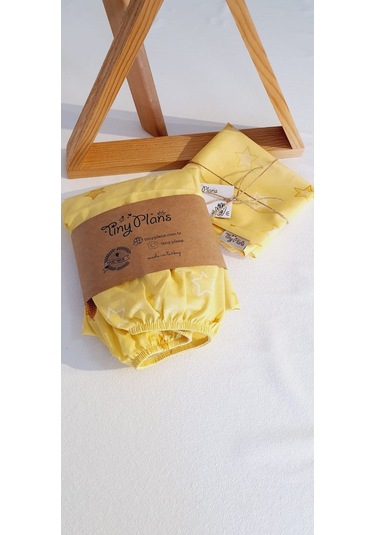 Tiny Plans Lastikli Bebek Çarşafı-yastık Kılıfı 70x110 Cm