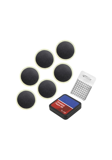 Fosenze Duutı Bisiklet Lastik Tamir Seti, Sıvıksız, Dağ Ve Yol Bisikletleri İçin, Siyah, Kolay Kullanım, Taşınabilir Aksesuar