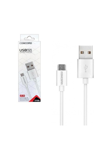 Data Şarj Kablo Mıcro 2.1a 1mt Concord C-321