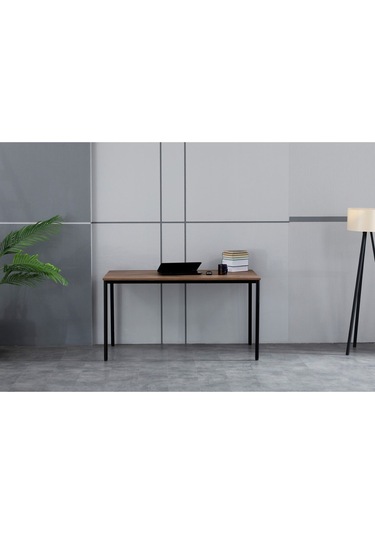 Sehpol Çalışma Masası 140x80x75 Cm Siyah Richmood Siyah