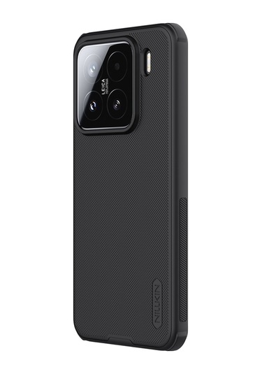 Xiaomi 15 Nıllkın Frosted Shield Pro Manyetik Telefon Kılıfı İçin Siyah