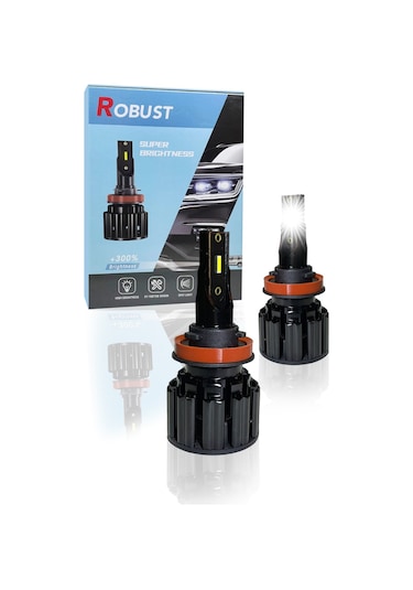 Robust Led Xenon H11 S8 15.000 Lümen 50 Watt Csp 12v-24v Uyumlu