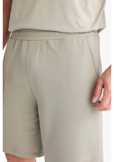 Defacto Dar Paça Şort E5843ax25smkh418 Haki