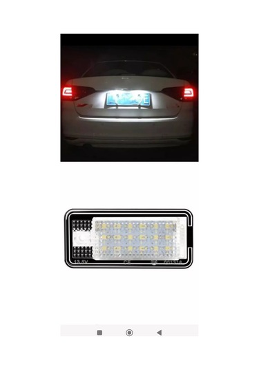 B Audi Led Plaka Aydınlatması 245763581