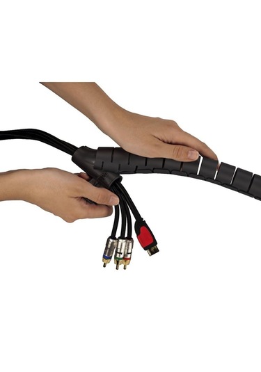 Siyah Omurga Kablo Toplama Spirali Ve Aparat Ts20-25mt