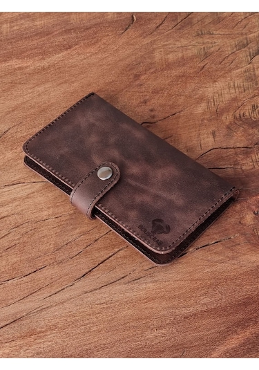 Tiana Acı Kahve Gerçek Deri Tütün Kesesi Tütünlük