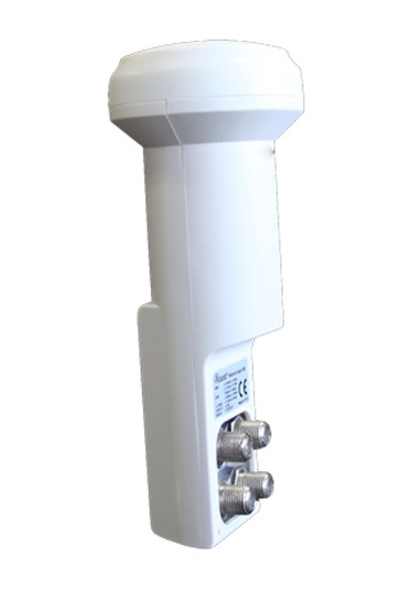 Atlanta Platinum Quad Dörtlü 4 Çıkışlı Full HD/4K LNB + Su Koruma Aparatı