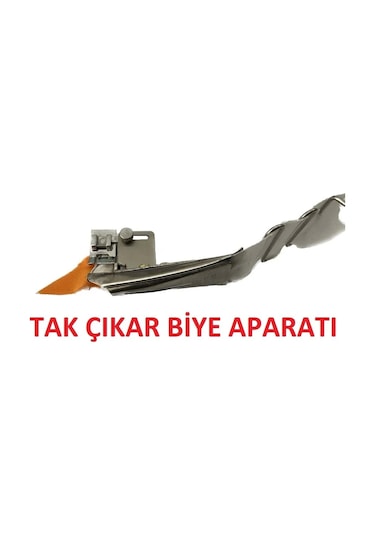 V Tipi Aile Dikiş Makinası Tak Çıkar Biye Aparatı