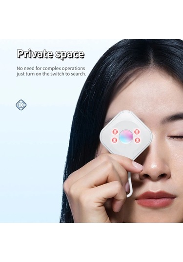 Sones Otel Güvenlik Kamerası Dedektörü Kızılötesi Gözetim Denetçisi Beyaz Beyaz