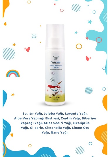 Baby Icon Vücut Koruyucu Sprey