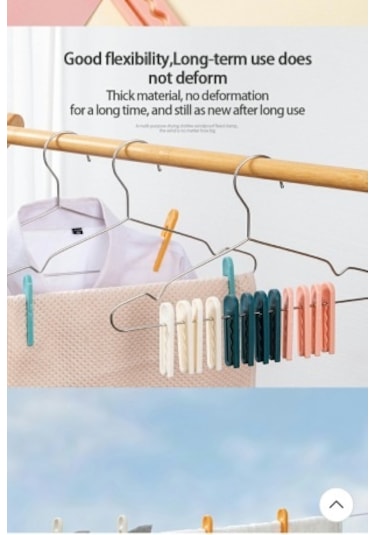 Premiumum Kırılmaz Iz Bırakmaz Çamaşır Mandalı 20 Adet