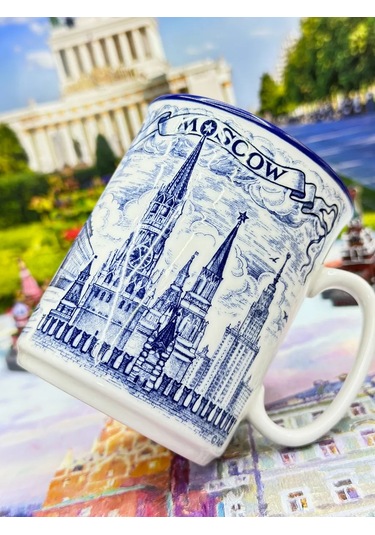 Bjorn Porselen "moskova" Bardağı, 250 Ml 364269641 MAvi