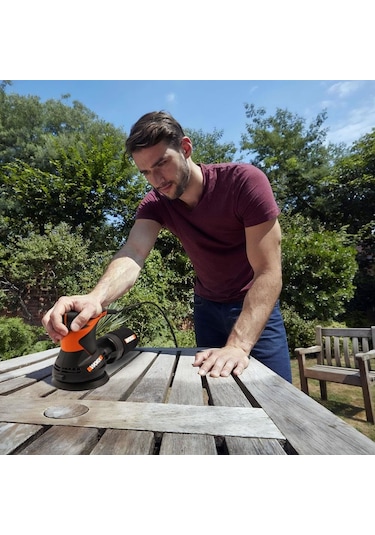 Worx Wx652.1 320watt 125mm Profesyonel Eksantrik Zımpara Fr Wx652.1