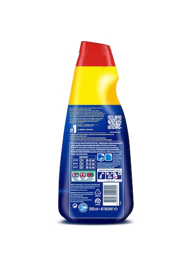 Finish Hepsi Bir Arada Limon Kokulu Konsantre Jel Bulaşık Makinesi Deterjanı 1 L