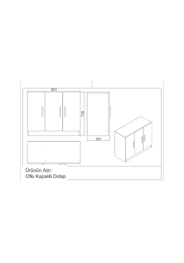 Robinhome Robin Home Verona Abce Ofis Büro Masa Takımı Barok-Gri