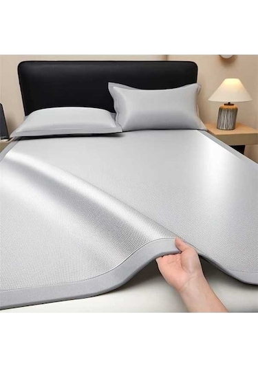 Trendooze Yeşil Soğutucu Mat Ve Yastık Kılıfı 35x78cm, Nefes Alabilir