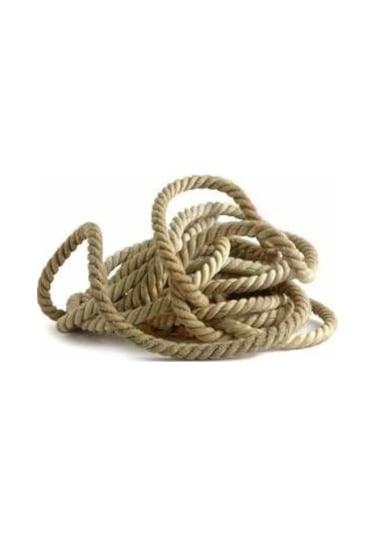 Jüt Kendir Halat Ip 10 MM Uzunluk 10 M