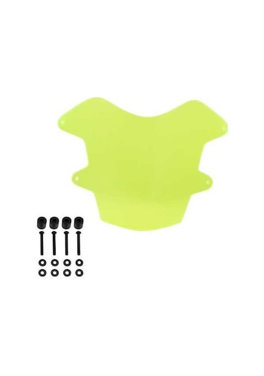Pazly Motosiklet Far Koruyucu Akrilik Koruma Kılıfı, Motosiklet Aksesuarı Lmk00304-gr Yeşil