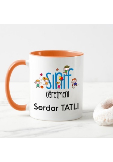 Kişiye Özel Erkek Sınıf Öğretmeni Kupa Bardak Ha10