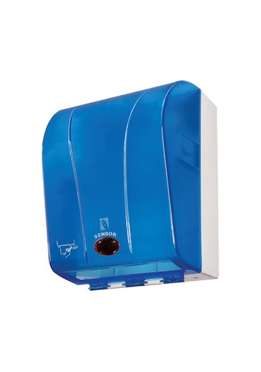 Palex Fotoselli Wc Kağıtlık Şeffaf/Mavi Şeffaf Mavi