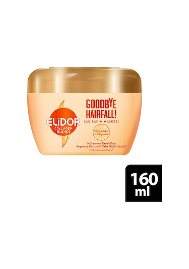 Elidor Goodbye Hairfall Collagen Blends Saç Bakım Maskesi 160 ML
