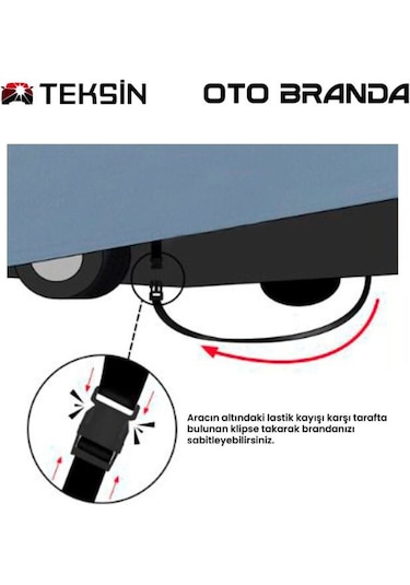 Bmw Z4 Coupe E89 2009-2016 Araba Brandası Miflonlu Su Geçirmez 4 Mevsim Araba Brandası