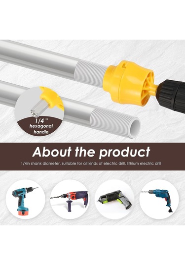 Wezone Pvc Boru Rosçatma Seti, Elektrikli İç Dış Ros Açıcı, 1/2"-3/4"-1" Çaplı, Ppr/ppe Boruları İçin, Metal Araç Takımı