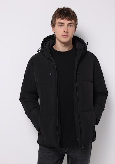 Colins Slim Fit Erkek Siyah Mont Cl1076713 Q1.v1 Blk Siyah