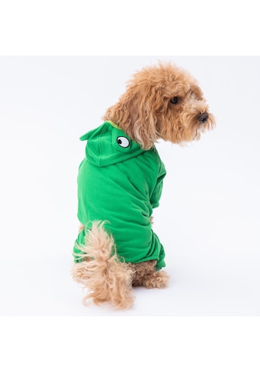 Pettrend Frog Kedi Köpek Tulumu Kedi Köpek Kıyafeti