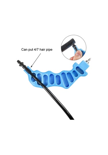 Sones 4mm Baypas Delme Aksesuarları Pe Saç Borusu Mikro Püskürtme Delme Makinesi Mavi