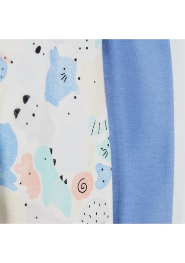 Çimpa Panolino 2'li Bebek Pantolonu 20732 Ekru-Mavi