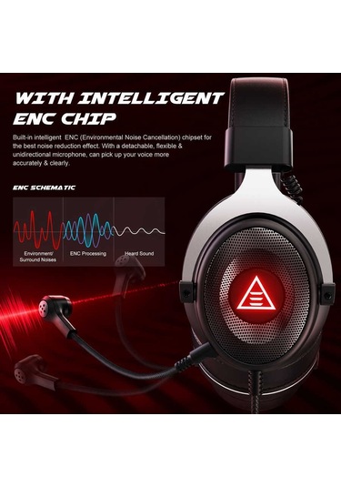 Eksa E900 Plus Usb Kulak Üstü Kulaklık