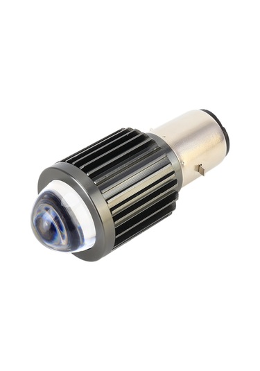 Ba20d Dc12-80v / 10w / 6000k / 3000k / 800lm Projektör Lensli İki Renkli Motosiklet Farları