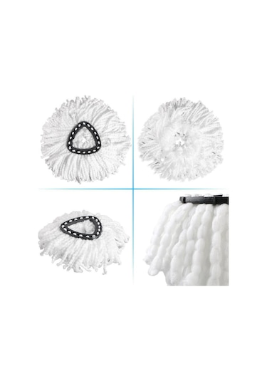 Yedek Başlıklar Kolay Temizlenen Mop Sıkma Sıkma Mop Dolum Mop